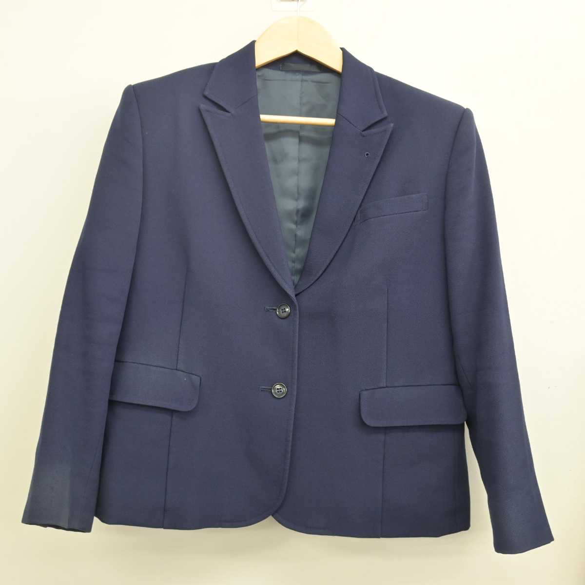 【中古】千葉県 白井高等学校 女子制服 3点 (ブレザー・スカート) sf048336