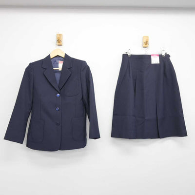 【中古】埼玉県 久喜市立菖蒲中学校 女子制服 2点 (ブレザー・スカート) sf048356