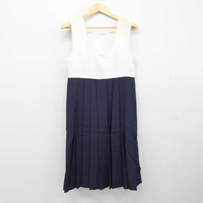 【中古】福岡県 博多女子高等学校 女子制服 3点 (セーラー服・ジャンパースカート) sf048362