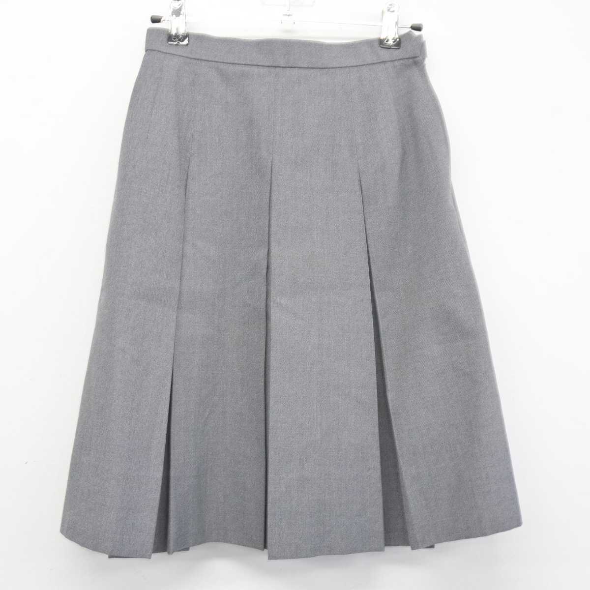 【中古】奈良県 都跡中学校 女子制服 5点 (ブレザー・ベスト・シャツ・スカート) sf048366