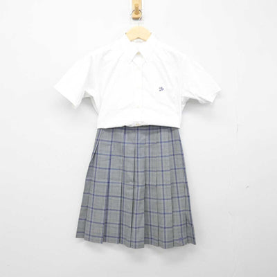 【中古】兵庫県 尼崎双星高等学校 女子制服 2点 (シャツ・スカート) sf048370