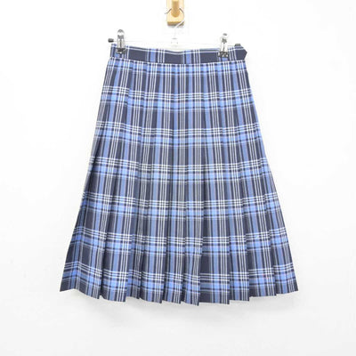 【中古】神奈川県 鵠沼高等学校 女子制服 3点 (シャツ・ニットベスト・スカート) sf048375