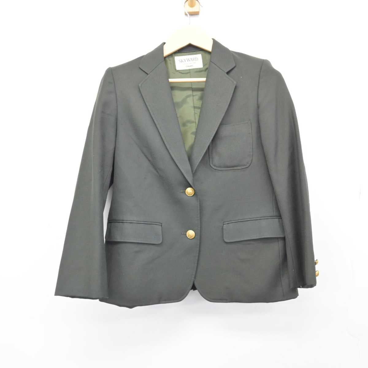 【中古】宮城県 仙台育英学園高等学校 女子制服 3点 (ブレザー・ニット) sf048385