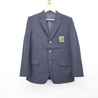 【中古】神奈川県 東海大学付属相模高等学校 男子制服 3点 (ブレザー・ズボン) sf048398