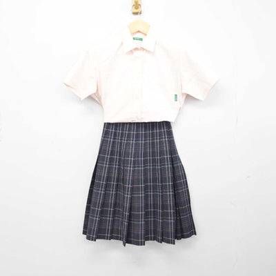 【中古】岐阜県 岐阜聖徳学園高等学校 女子制服 3点 (シャツ・スカート) sf048402