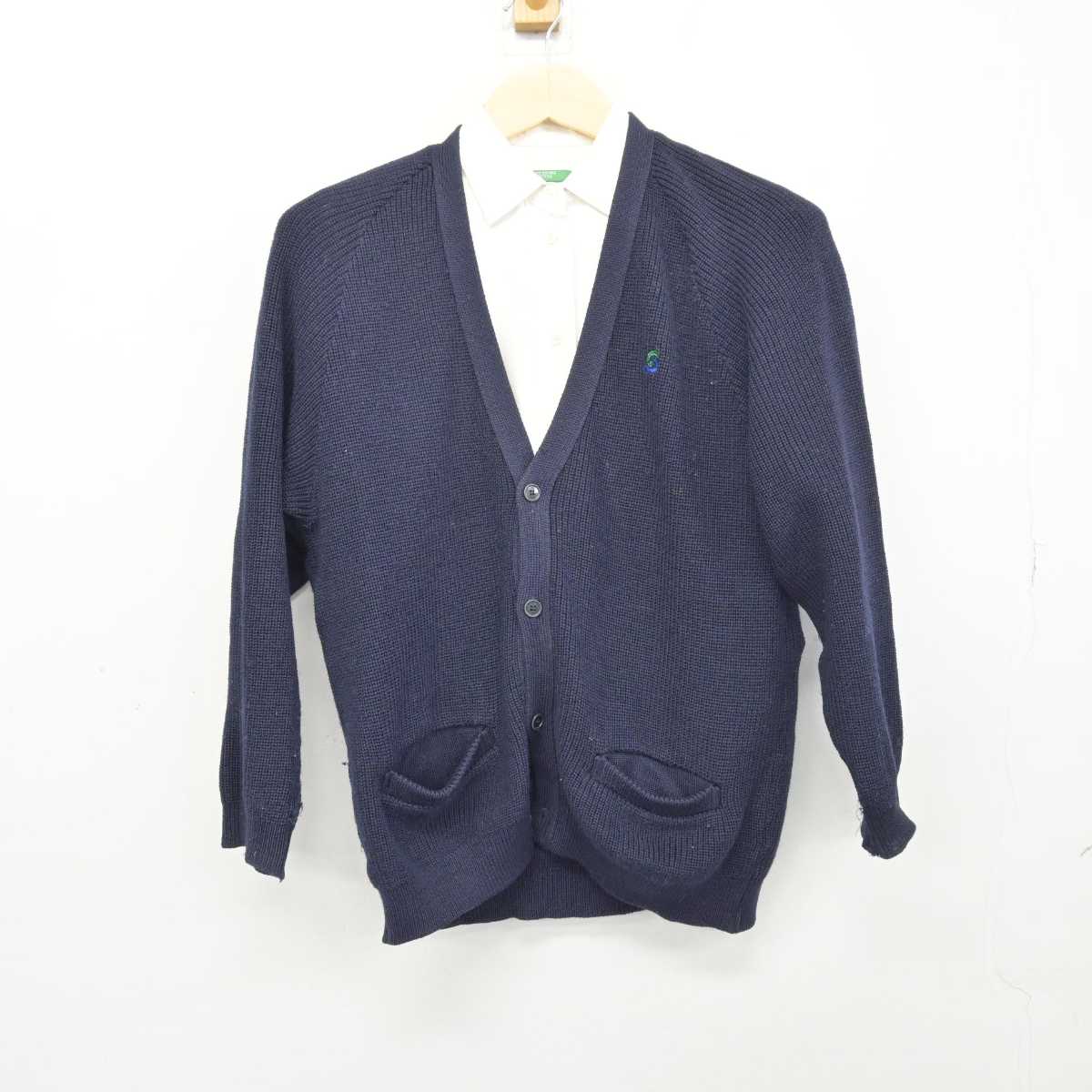 【中古】岐阜県 岐阜聖徳学園高等学校 女子制服 2点 (シャツ・ニット) sf048403