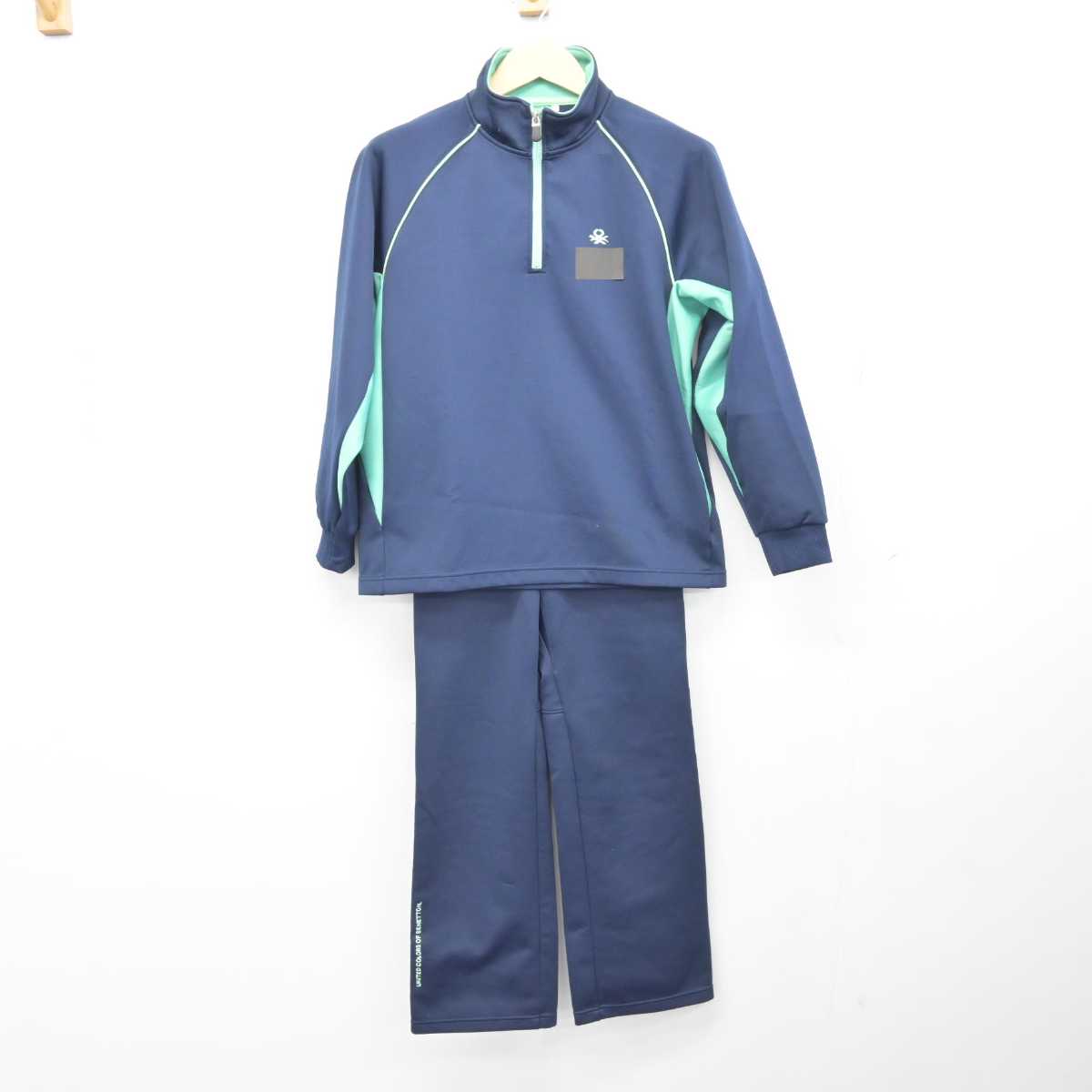 【中古】岐阜県 岐阜聖徳学園高等学校 女子制服 2点 (ジャージ 上・ジャージ 下) sf048404