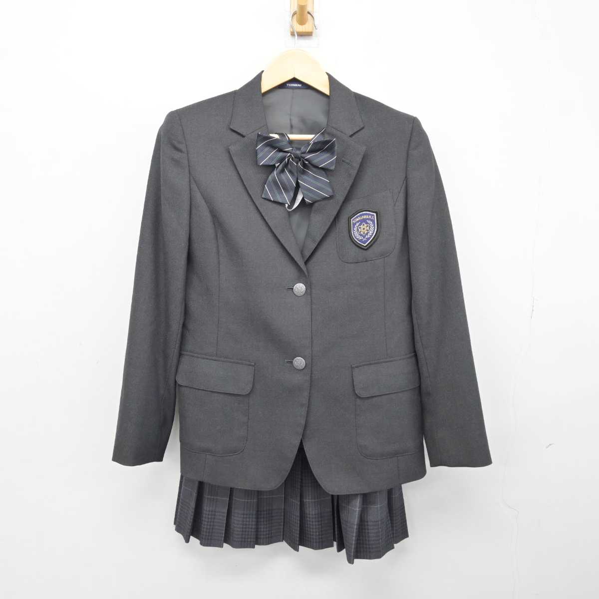 【中古】東京都 砂川高等学校 女子制服 4点 (ブレザー・スカート) sf048418