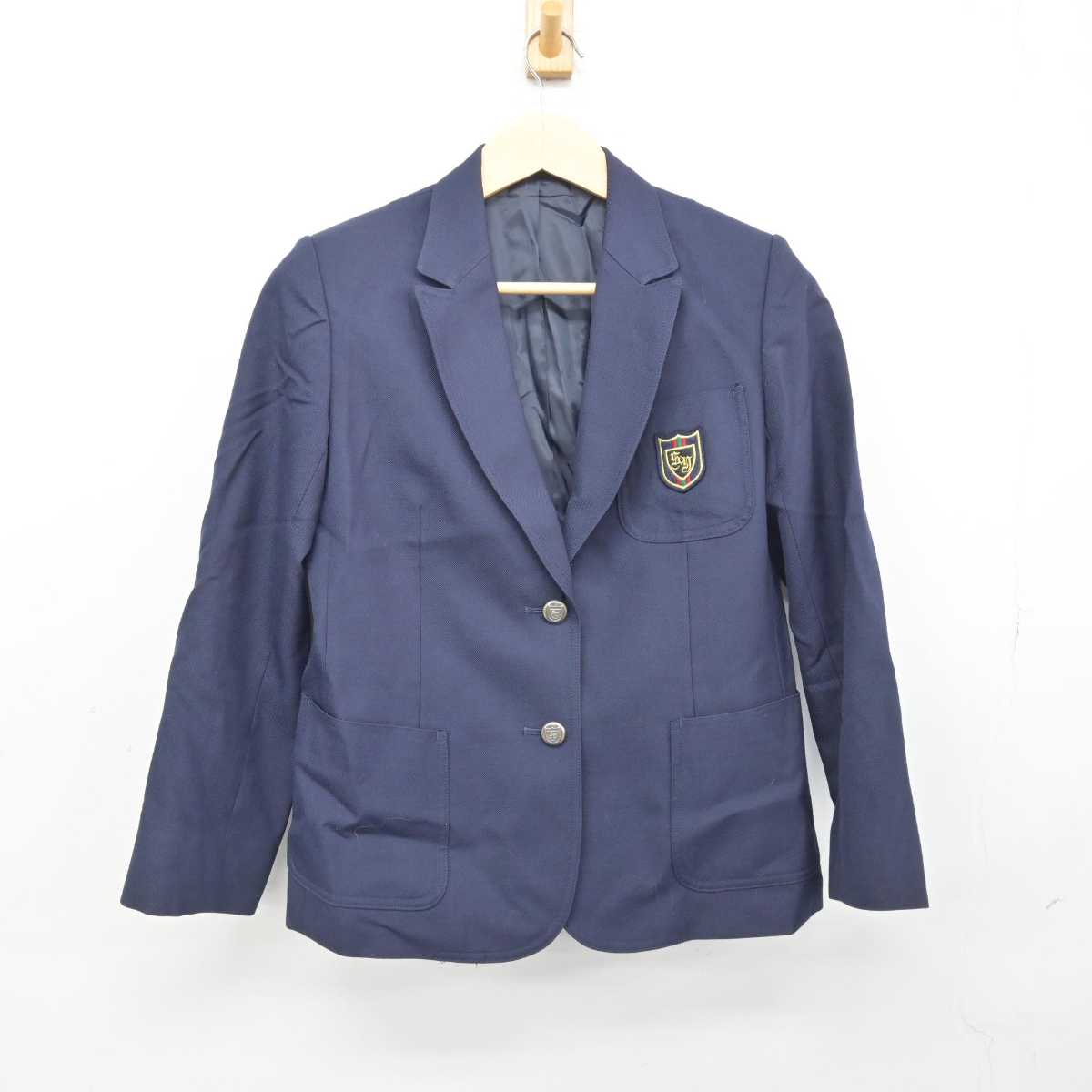 【中古】神奈川県 相洋高等学校 女子制服 3点 (ブレザー・スカート) sf048421