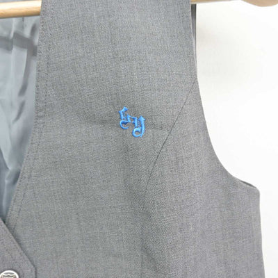 【中古】神奈川県 相洋高等学校 女子制服 2点 (ベスト・スカート) sf048422