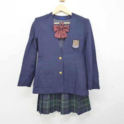 【中古】埼玉県 山村国際高等学校/旧制服 女子制服 4点 (ブレザー・ベスト・スカート) sf048425