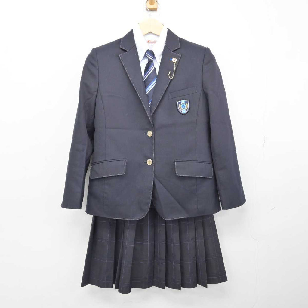 中古】福岡県 三潴高等学校 女子制服 5点 (ブレザー・ニット・シャツ・スカート) sf048432 | 中古制服通販パレイド