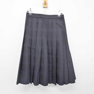 【中古】福岡県 三潴高等学校 女子制服 5点 (ブレザー・ニット・シャツ・スカート) sf048432