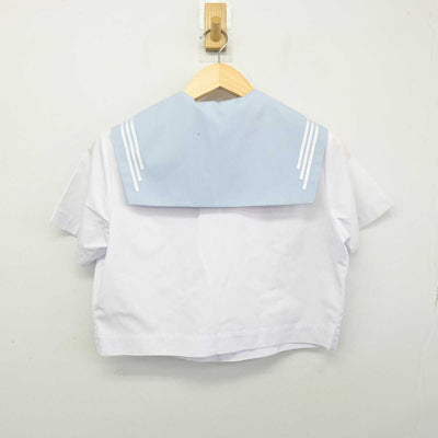 【中古】愛知県 愛知淑徳中学校高等学校 女子制服 3点 (セーラー服・スカート) sf048443