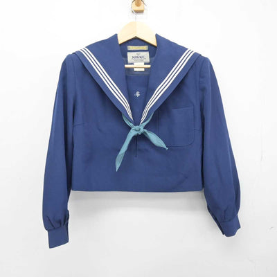 【中古】愛知県 愛知淑徳中学校高等学校 女子制服 3点 (セーラー服・スカート) sf048447