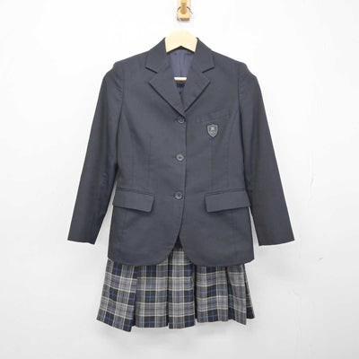 【中古】京都府 龍谷大学付属平安中学校高等学校 女子制服 3点 (ブレザー・スカート) sf048456