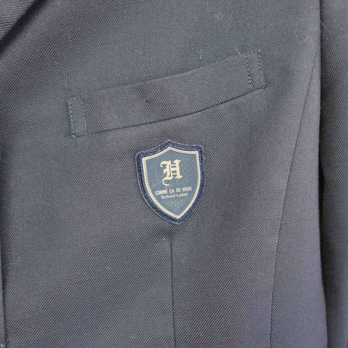 【中古】京都府 龍谷大学付属平安中学校高等学校 女子制服 3点 (ブレザー・スカート) sf048456