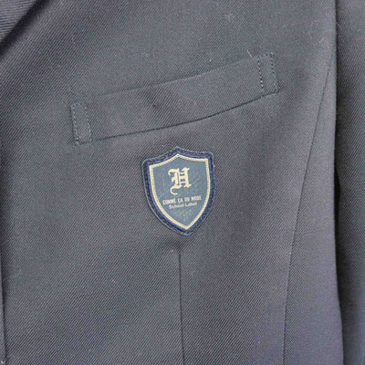 【中古】京都府 龍谷大学付属平安中学校高等学校 女子制服 3点 (ブレザー・スカート) sf048456