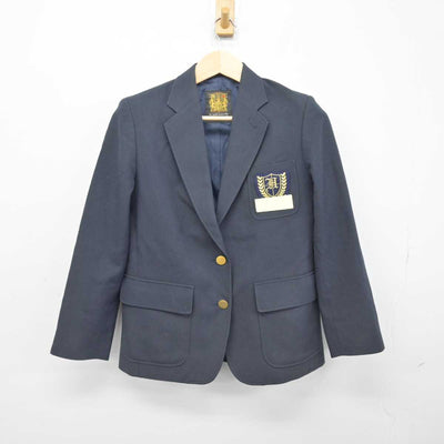 【中古】北海道 札幌市立八条中学校 女子制服 2点 (ブレザー・ジャンパースカート) sf048467