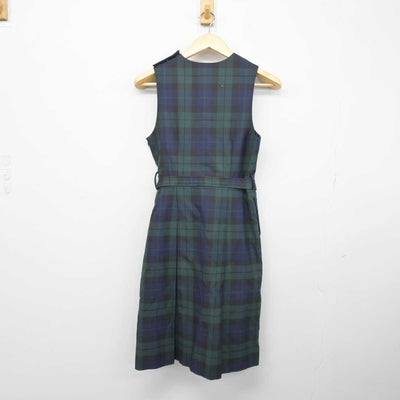 【中古】北海道 札幌市立八条中学校 女子制服 2点 (ブレザー・ジャンパースカート) sf048467