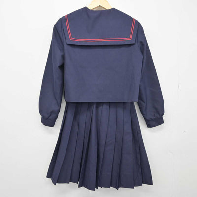 【中古】長崎県 長与中学校 女子制服 2点 (セーラー服・スカート) sf048483