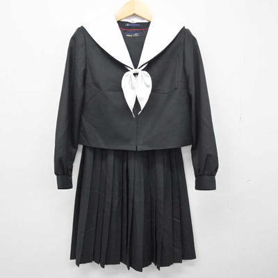 【中古】愛知県 高岡中学校 女子制服 4点 (セーラー服・スカート) sf048494