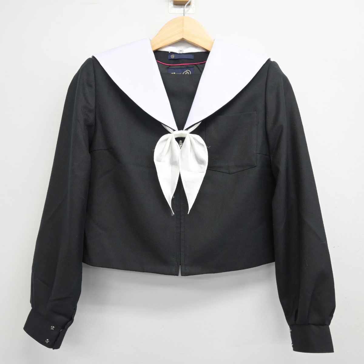 【中古】愛知県 高岡中学校 女子制服 4点 (セーラー服・スカート) sf048494