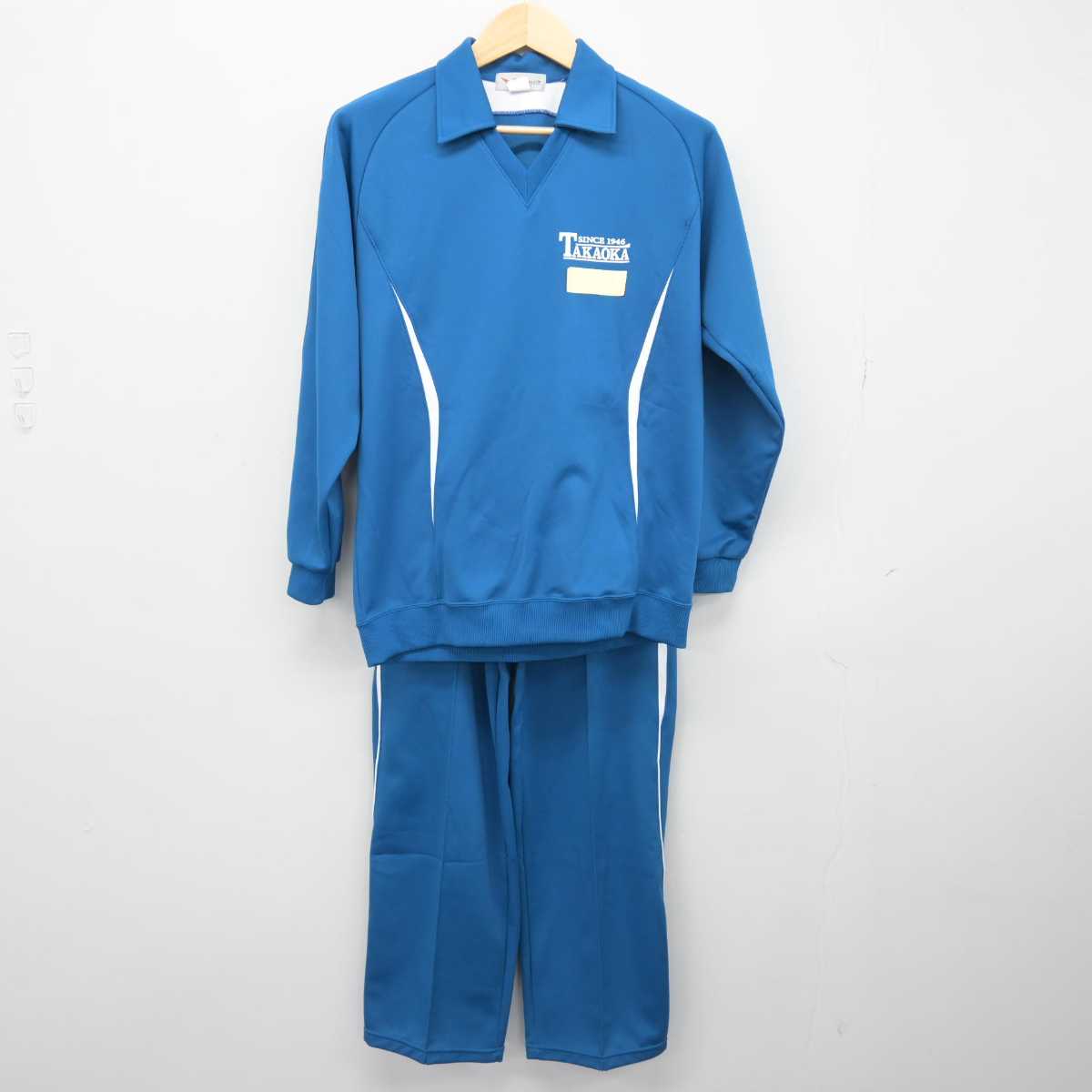 【中古】愛知県 高岡中学校 女子制服 2点 (ジャージ 上・ジャージ 下) sf048495