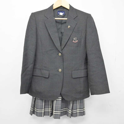 【中古】長野県 丸子修学館高等学校 女子制服 4点 (ブレザー・スカート) sf048500