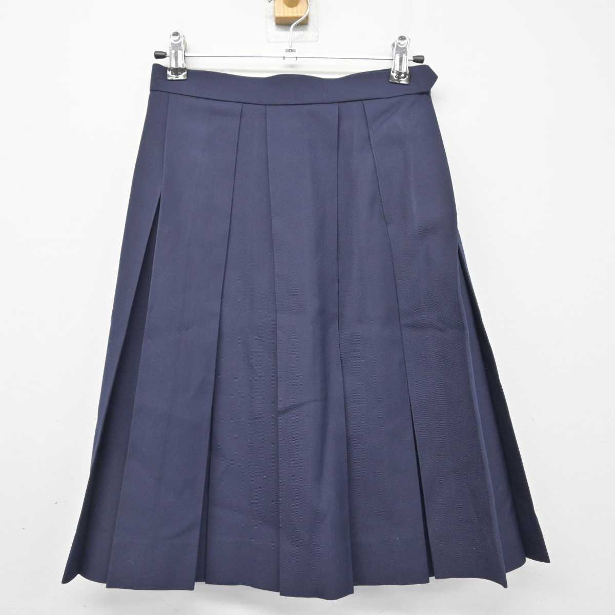 【中古】愛知県 名古屋南高等学校 女子制服 3点 (ブレザー・シャツ・スカート) sf048502