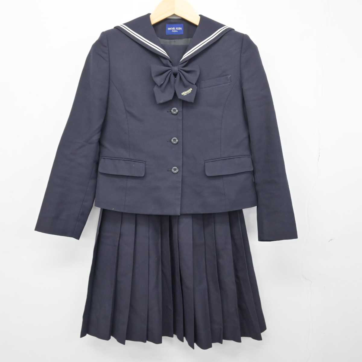 【中古】愛知県 桜花学園高等学校 女子制服 3点 (ブレザー・スカート) sf048511