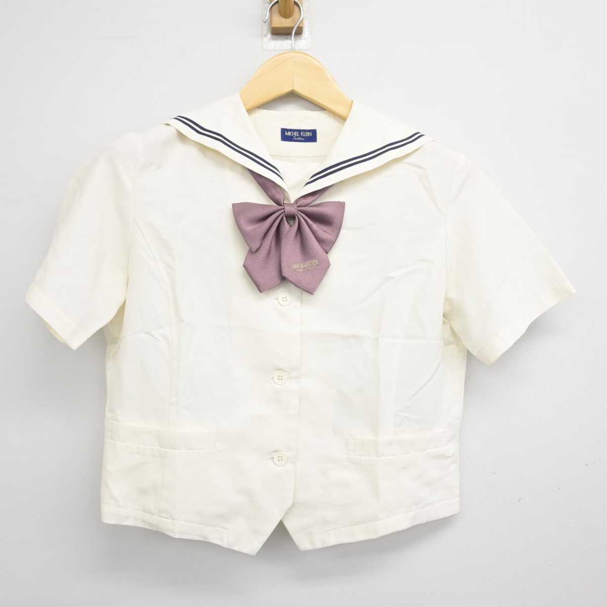 【中古】愛知県 桜花学園高等学校 女子制服 3点 (シャツ・シャツ) sf048513