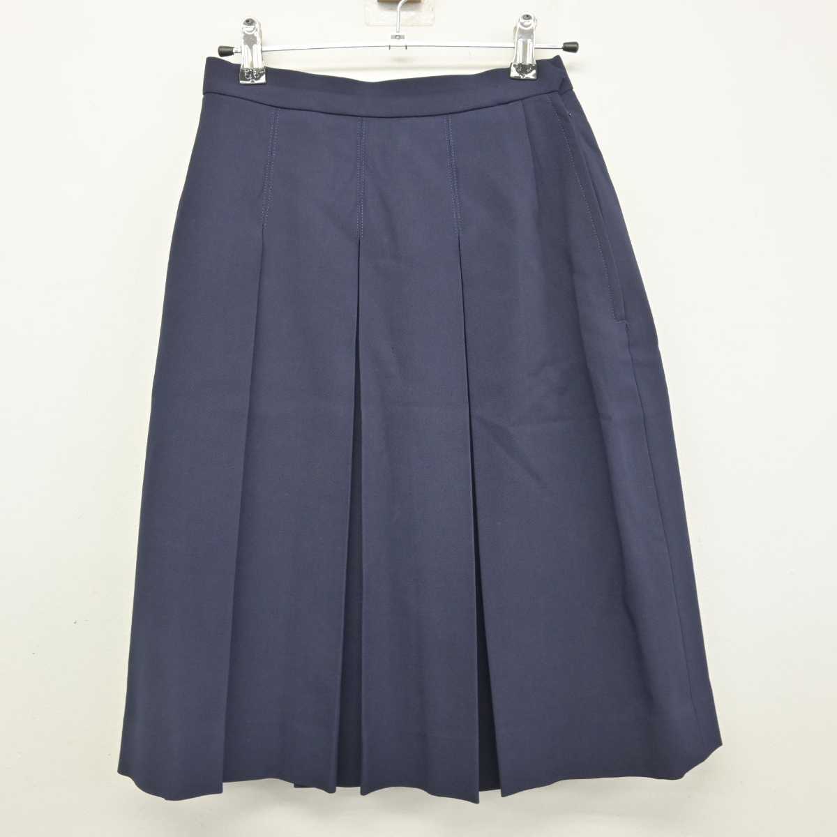 【中古】静岡県 袋井高等学校 女子制服 2点 (ブレザー・スカート) sf048526