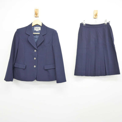 【中古】静岡県 袋井高等学校 女子制服 2点 (ブレザー・スカート) sf048527