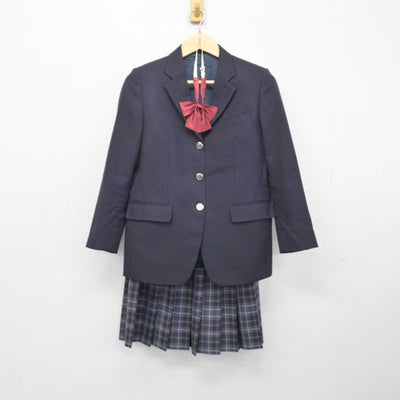 【中古】東京都 芦花高等学校 女子制服 3点 (ブレザー・スカート) sf048543