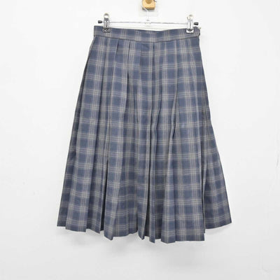 【中古】宮城県 多賀城中学校 女子制服 2点 (ニットベスト・スカート) sf048555