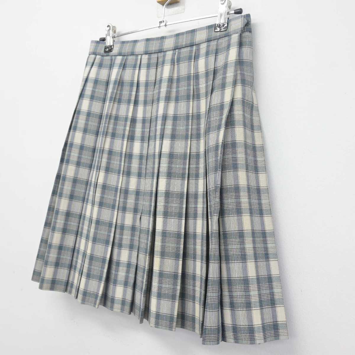 【中古】埼玉県 狭山清陵高等学校 女子制服 2点 (スカート) sf048566