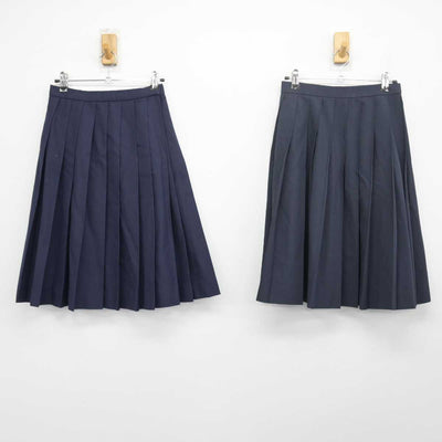 【中古】新潟県 長岡市立西中学校 女子制服 3点 (ブレザー・スカート・スカート) sf048567