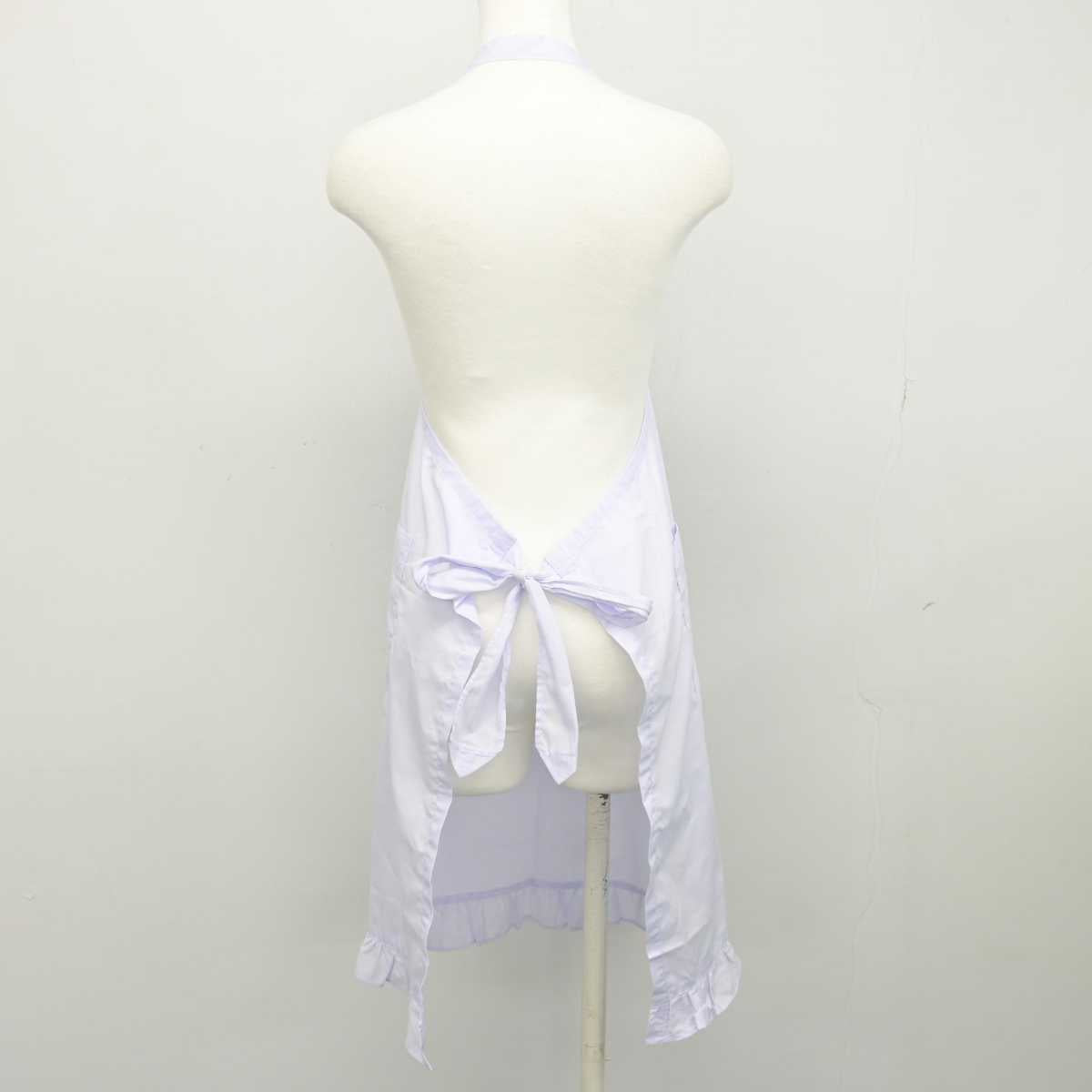 【中古】福岡県 西南女学院中学校 女子制服 1点 (エプロン / サロン) sf048573