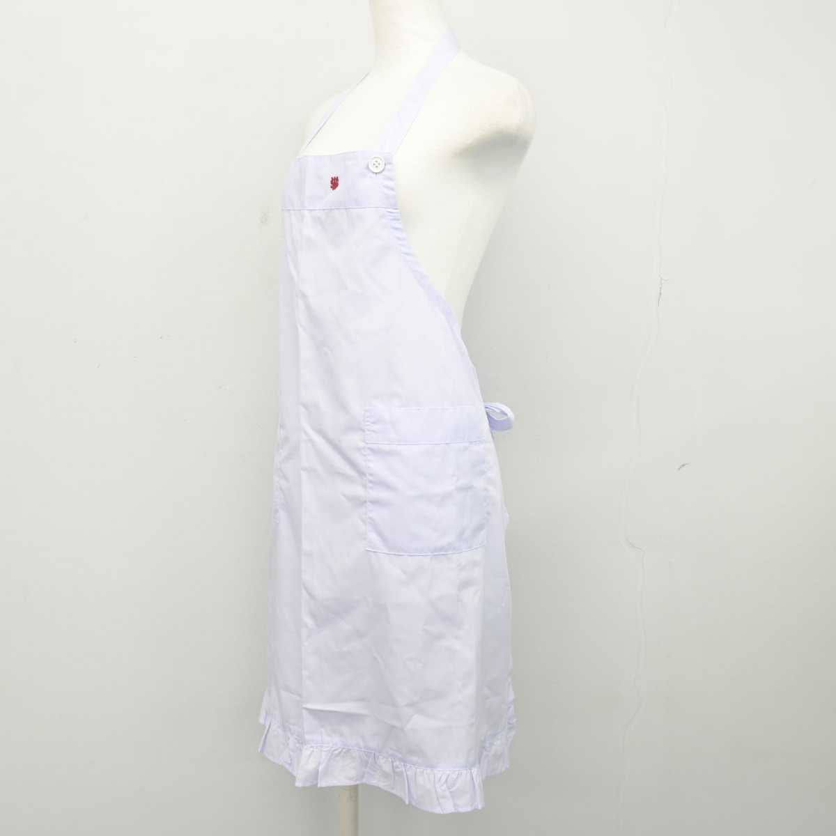 【中古】福岡県 西南女学院中学校 女子制服 1点 (エプロン / サロン) sf048573