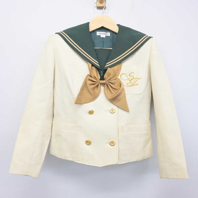 【中古】福島県 須賀川桐陽高等学校 女子制服 3点 (ブレザー・セーラー服) sf048577