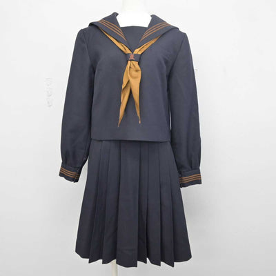 【中古】東京都 関東国際高等学校 女子制服 3点 (セーラー服・スカート) sf048580