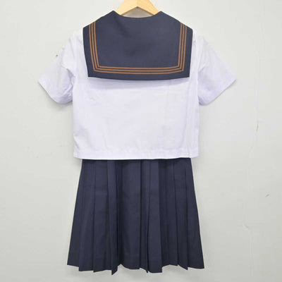 【中古】東京都 関東国際高等学校 女子制服 2点 (セーラー服・スカート) sf048582