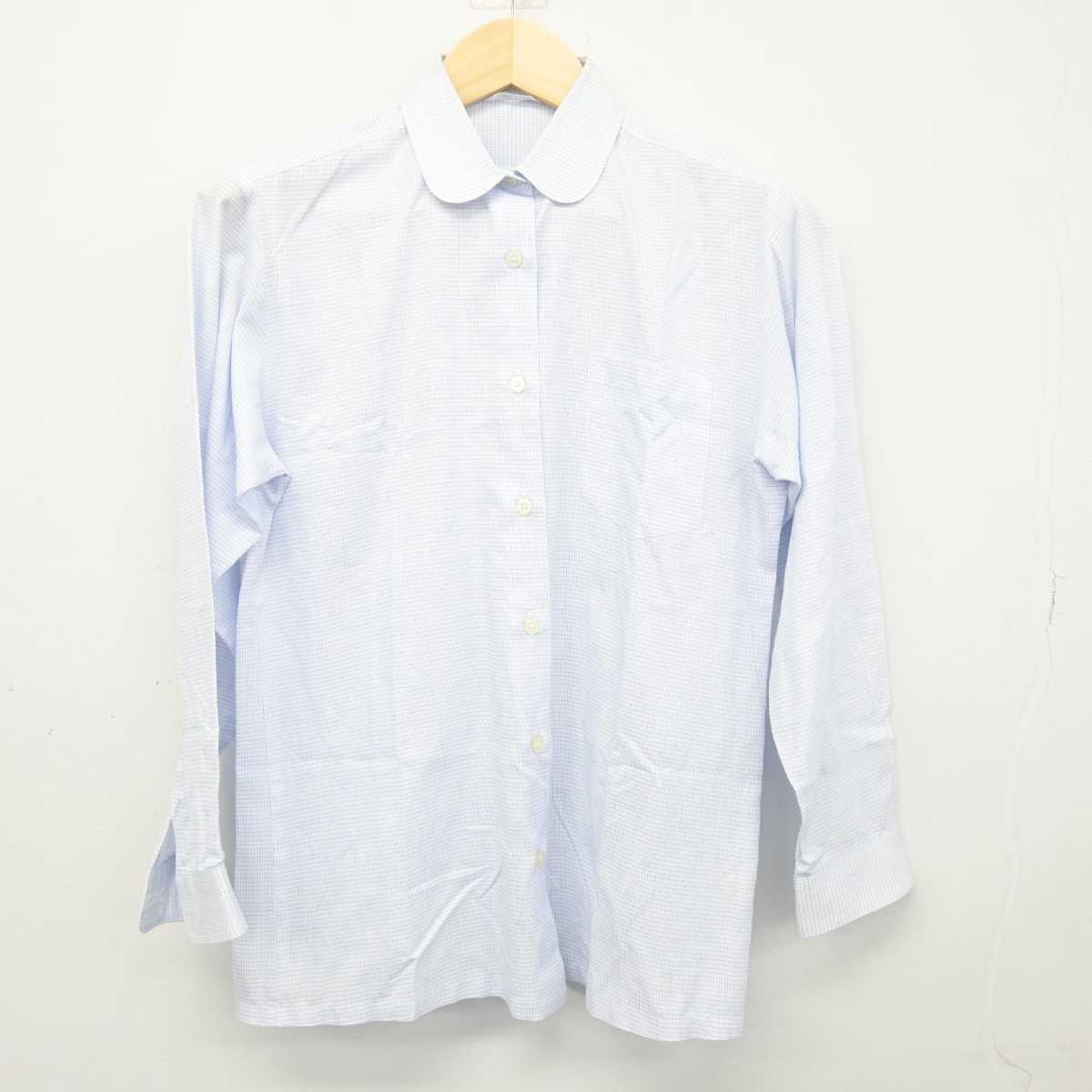 【中古】長崎県 九州文化学園高等学校 女子制服 3点 (ニット・シャツ) sf048592