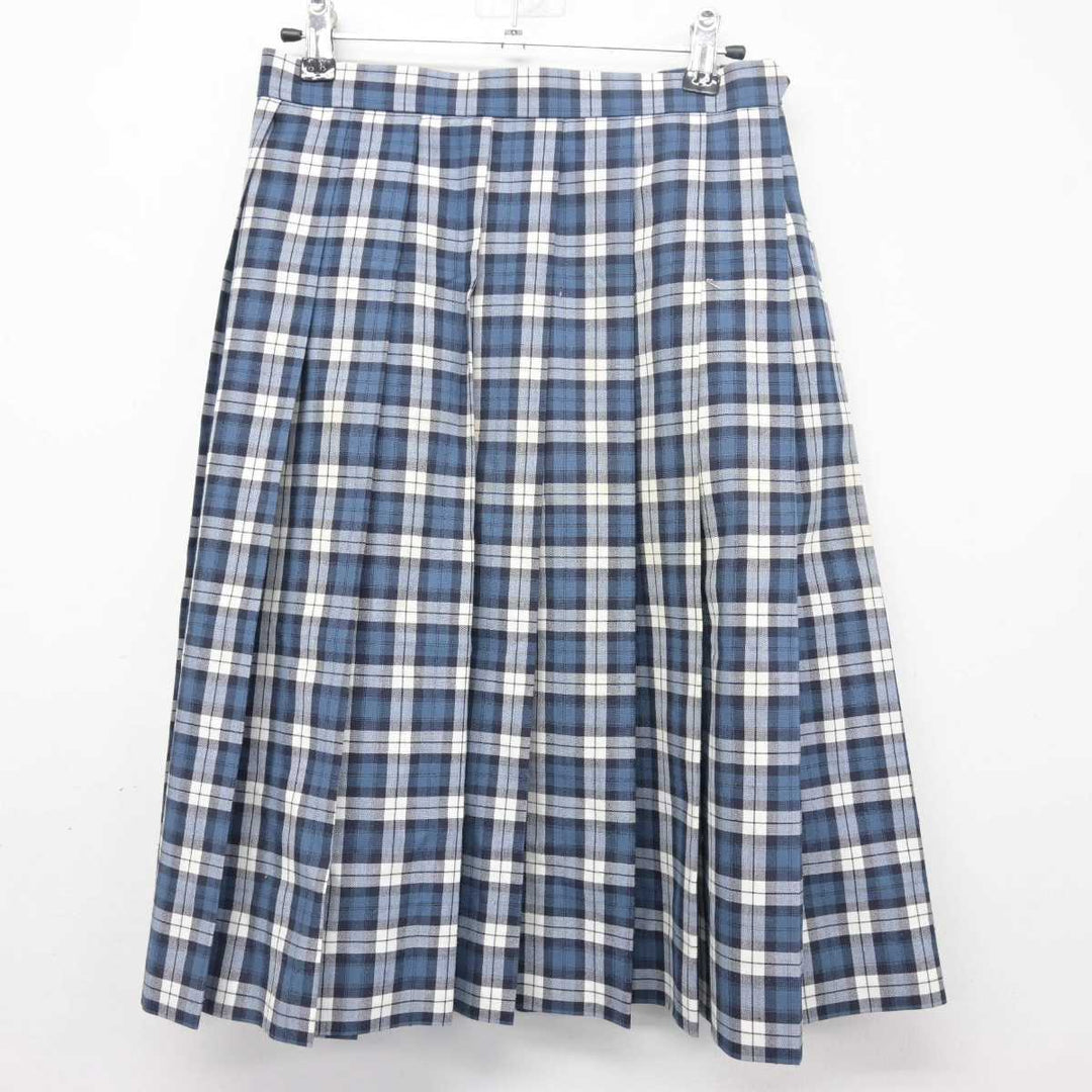 中古】長崎県 九州文化学園高等学校 女子制服 4点 (ニットベスト 中古】長崎県 九州文化学園高等学校 女子制服 4点 (ニットベスト