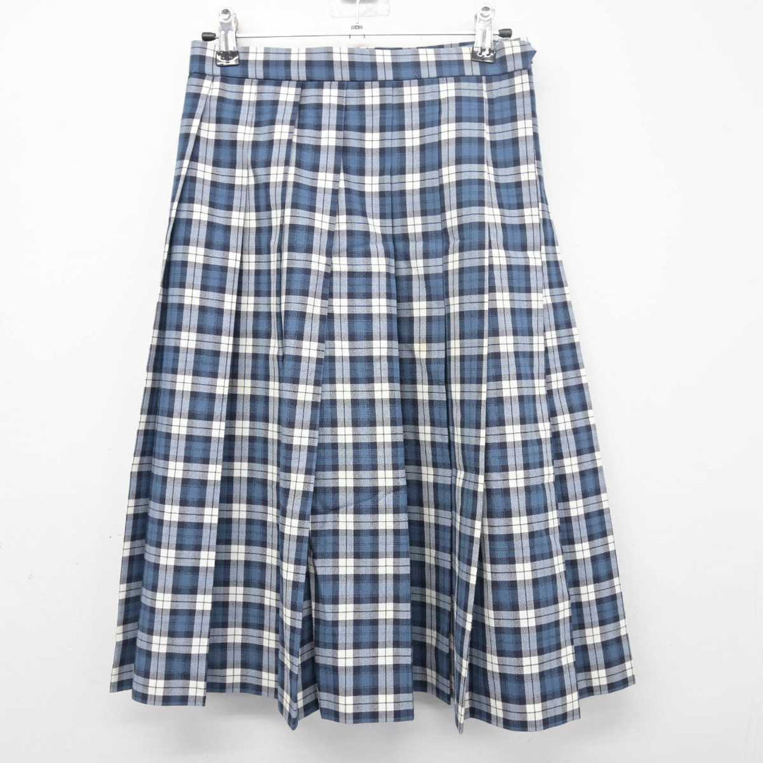 中古】長崎県 九州文化学園高等学校 女子制服 4点 (ニットベスト