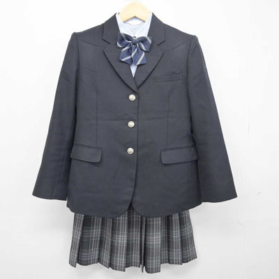 【中古】愛知県 瀬戸北総合高等学校 女子制服 4点 (ブレザー・シャツ・スカート) sf048596