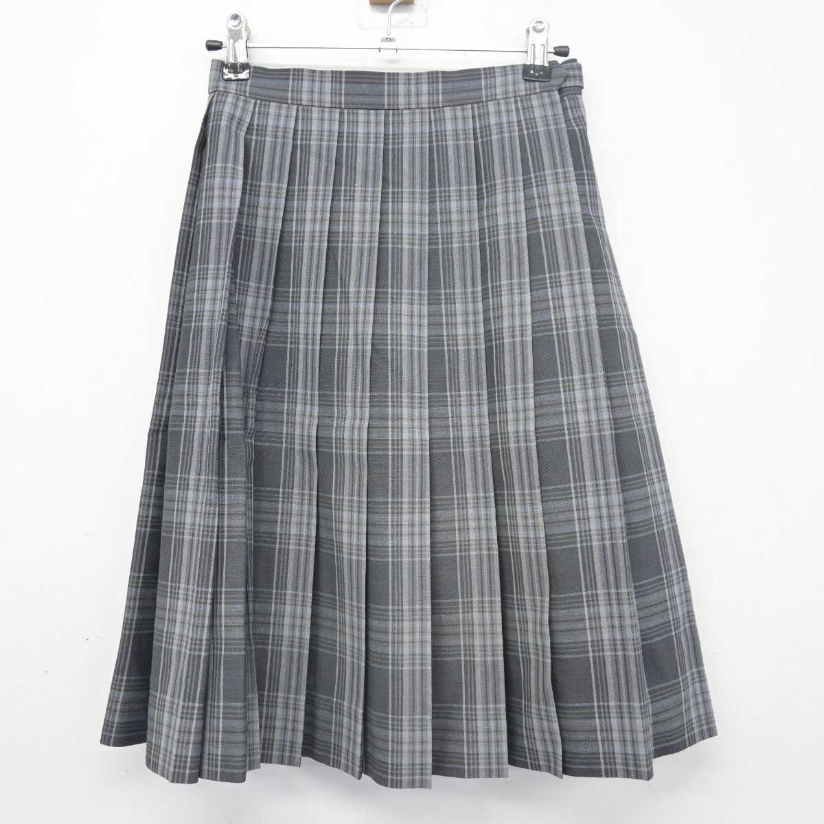 【中古】愛知県 瀬戸北総合高等学校 女子制服 2点 (シャツ・スカート) sf048597