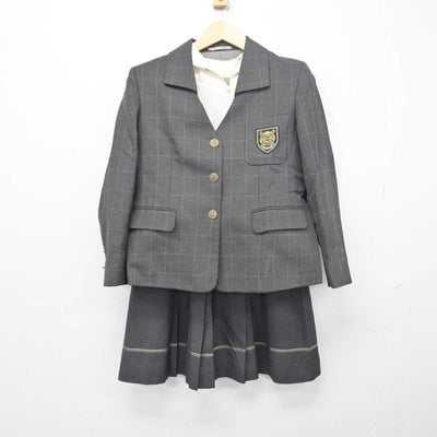 【中古】東京都 桜美林中学校/旧制服 女子制服 3点 (ブレザー・シャツ・スカート) sf048605