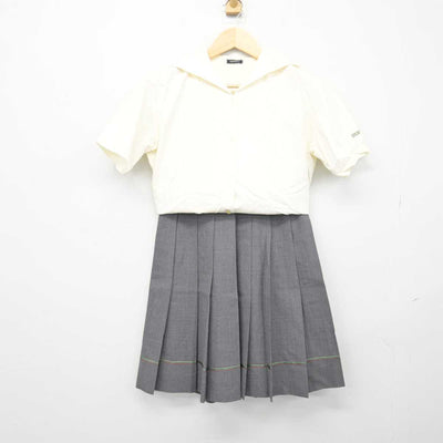 【中古】東京都 桜美林中学校/旧制服 女子制服 2点 (シャツ・スカート) sf048607